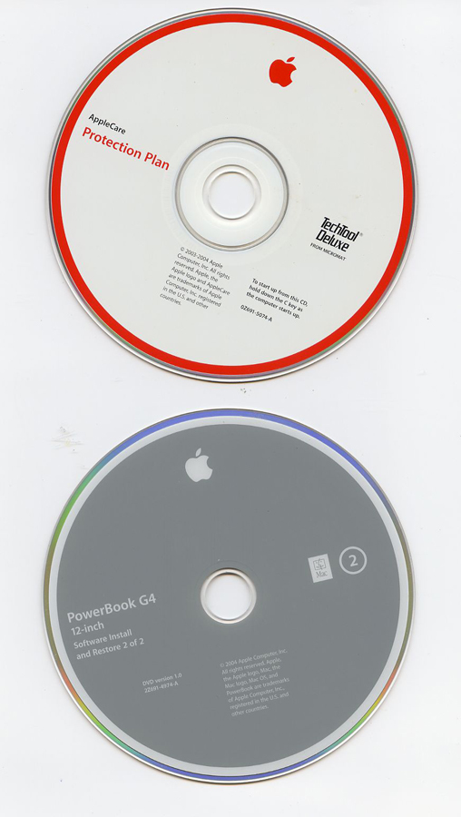 powerbook disks